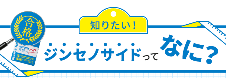 ジンセノサイドってなに？